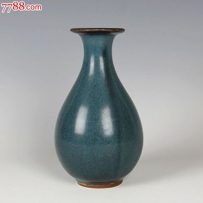 老瓷器赏瓶高17.5厘米,青瓷/秘色瓷,其他青色釉,宋朝,瓶,其他窑系,se25161529,零售,七七八八青瓷收藏